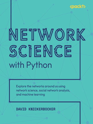cover image of Network Science with Python
